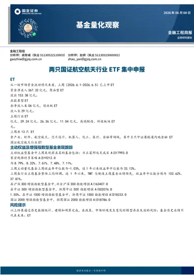 金融工程周报封面