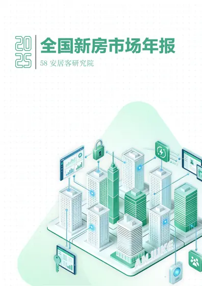 2025 年全国新房市场年报封面