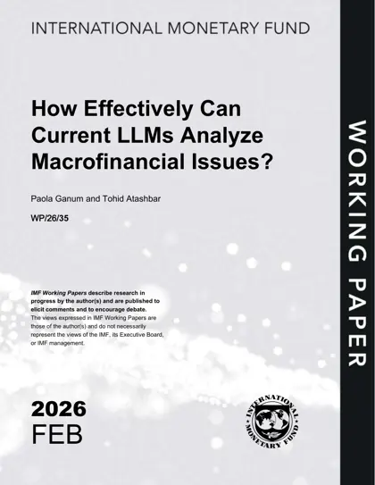 How Effectively Can Current LLMs Analyze Macrofinancial Issues?封面