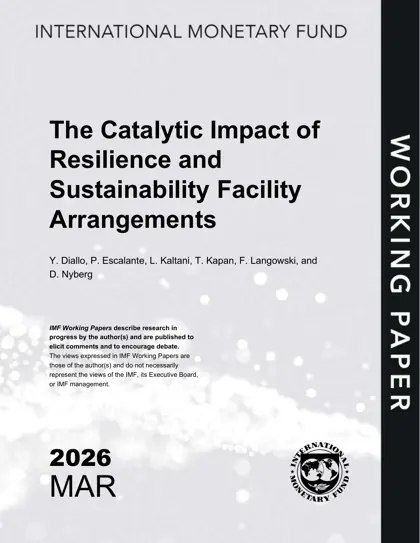 The Catalytic Impact of Resilience and Sustainability Facility Arrangements封面