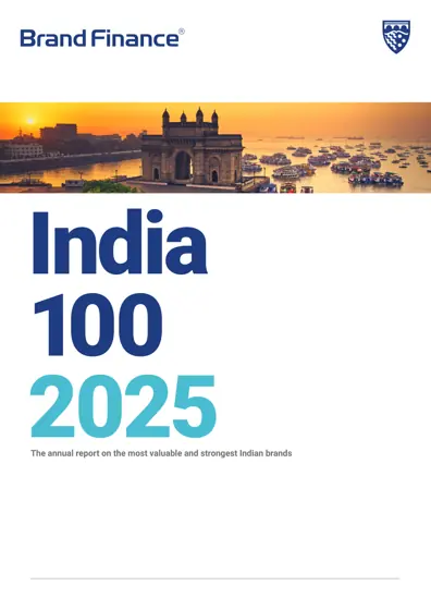 Brand Finance India 100 2025封面