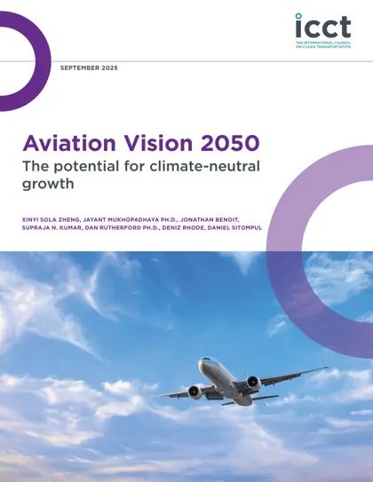 Aviation Vision 2050: The Potential for Climate-Neutral Growth封面