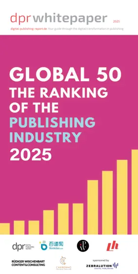 Global 50 Ranking of the International Publishing Industry 2025封面