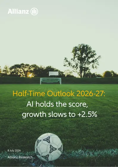 Half-Time Outlook 2026-27: AI holds the score, growth slows to +2.5%封面