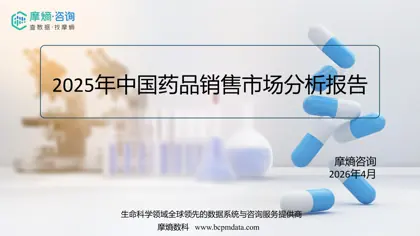 2025年中国药品销售市场分析报告封面