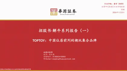 TOPTOY:中国位居前列的潮玩集合品牌封面