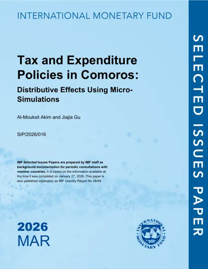 Tax and Expenditure Policies in Comoros: Distributive Effects Using Micro-Simulations封面
