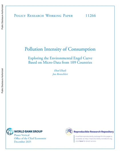 Pollution Intensity of Consumption: Exploring the Environmental Engel Curve Based on Micro-Data from 109 Countries封面