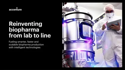 Reinventing biopharma from lab to line封面