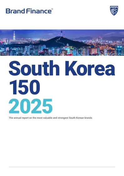 Brand Finance South Korea 150 2025封面