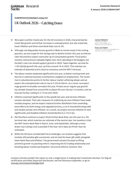 UK Outlook 2026—Catching Down封面