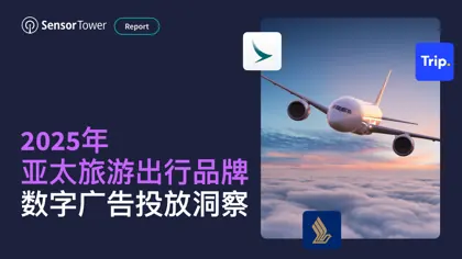 2025年亚太旅游出行品牌数字广告投放洞察封面