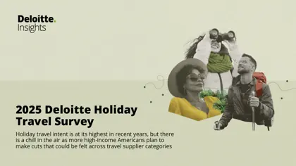 2025 Deloitte Holiday Travel Survey封面