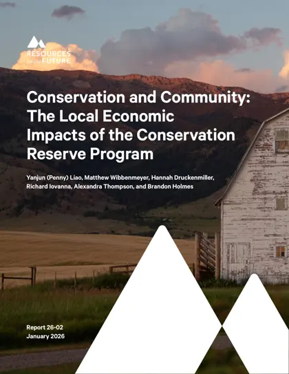 Conservation and Community: The Local Economic Impacts of the Conservation Reserve Program封面