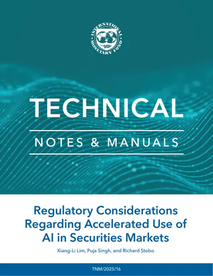 Regulatory Considerations Regarding Accelerated Use of AI in Securities Markets封面
