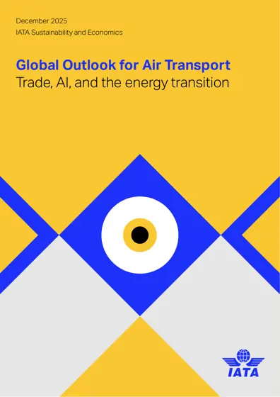 Global Outlook for Air Transport – Trade, AI, and the energy transition封面