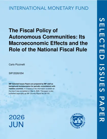 The Fiscal Policy of Autonomous Communities: Its Macroeconomic Effects and the Role of the National Fiscal Rule封面
