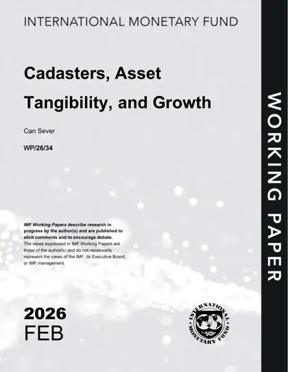 Cadasters, Asset Tangibility, and Growth封面