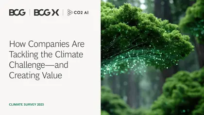 How Companies Are Tackling the Climate Challenge—and Creating Value封面
