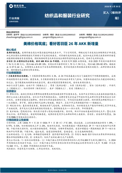 行业周报封面