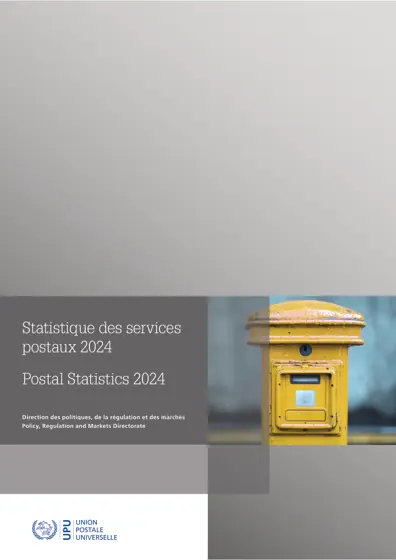 Statistique des services postaux 2024 / Postal Statistics 2024封面