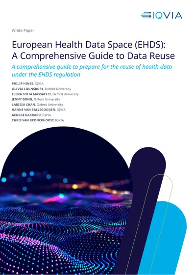 European Health Data Space (EHDS): A Comprehensive Guide to Data Reuse封面