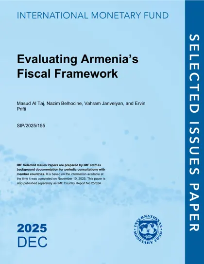 Evaluating Armenia’s Fiscal Framework封面