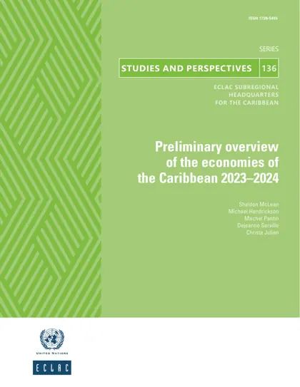 Preliminary overview of the economies of the Caribbean 2023–2024封面