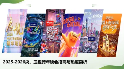 2025-2026央、卫视跨年晚会招商与热度简析封面