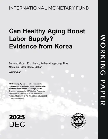 Can Healthy Aging Boost Labor Supply? Evidence from Korea封面