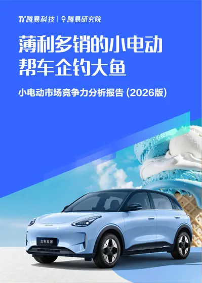 小电动市场竞争力分析报告 (2026版)封面