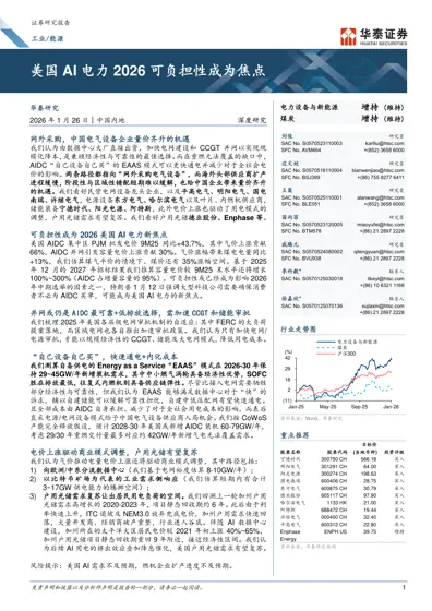 美国AI电力2026 可负担性成为焦点封面