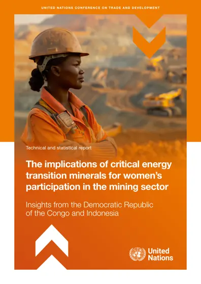 The implications of critical energy transition minerals for women’s participation in the mining sector: Insights from the Democratic Republic of the Congo and Indonesia封面