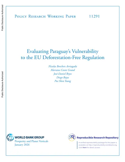 Evaluating Paraguay’s Vulnerability to the EU Deforestation-Free Regulation封面