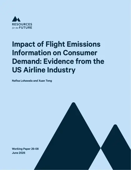 Impact of Flight Emissions Information on Consumer Demand: Evidence from the US Airline Industry封面