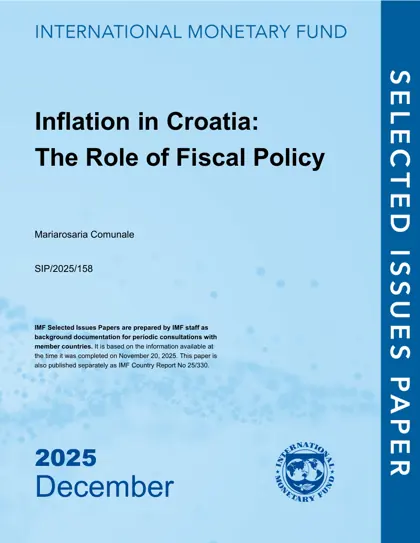 Inflation in Croatia: The Role of Fiscal Policy封面