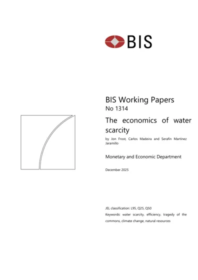 The economics of water scarcity封面