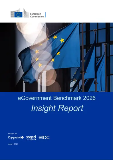 eGovernment Benchmark 2026 Insight Report封面