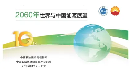 世界与中国能源展望报告（2025年版）封面