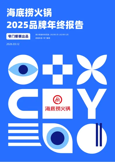 海底捞火锅2025品牌年终报告封面