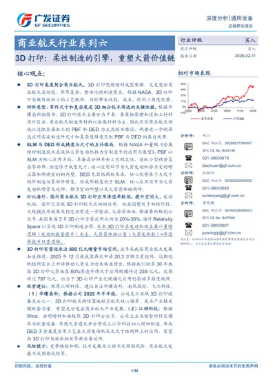 3D打印：柔性制造的引擎，重塑火箭价值链封面
