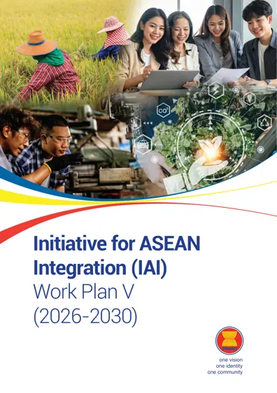 Initiative for ASEAN Integration (IAI) Work Plan V (2026-2030)封面