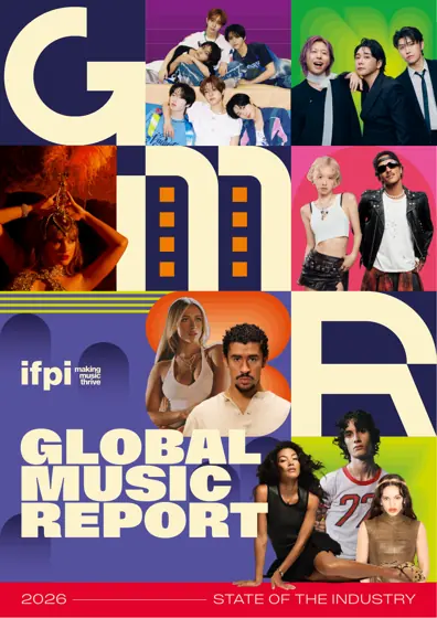 IFPI GLOBAL MUSIC REPORT 2026封面