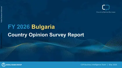 FY 2026 Bulgaria Country Opinion Survey Report封面