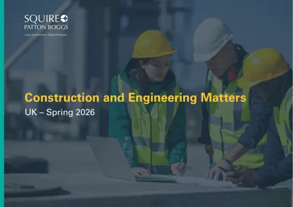 Construction and Engineering Matters UK – Spring 2026封面