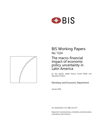 The macro-financial impact of economic policy uncertainty in Latin America封面