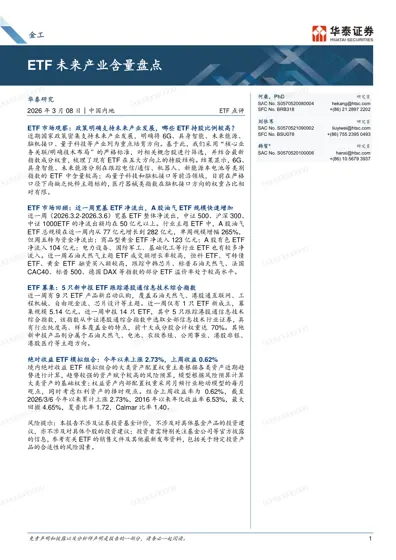 ETF未来产业含量盘点封面