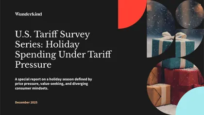 U.S. Tariff Survey Series: Holiday Spending Under Tariff Pressure封面