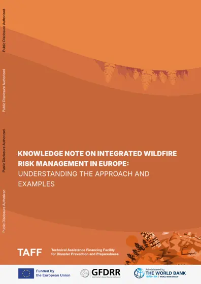Knowledge note on Integrated Wildfire Risk Management in Europe: Understanding the Approach and Examples封面