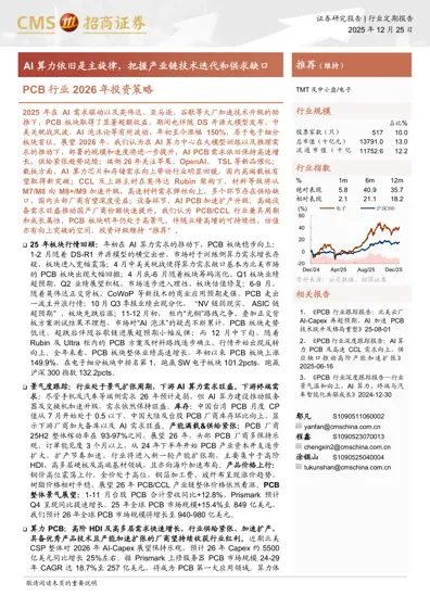 PCB行业2026年投资策略封面